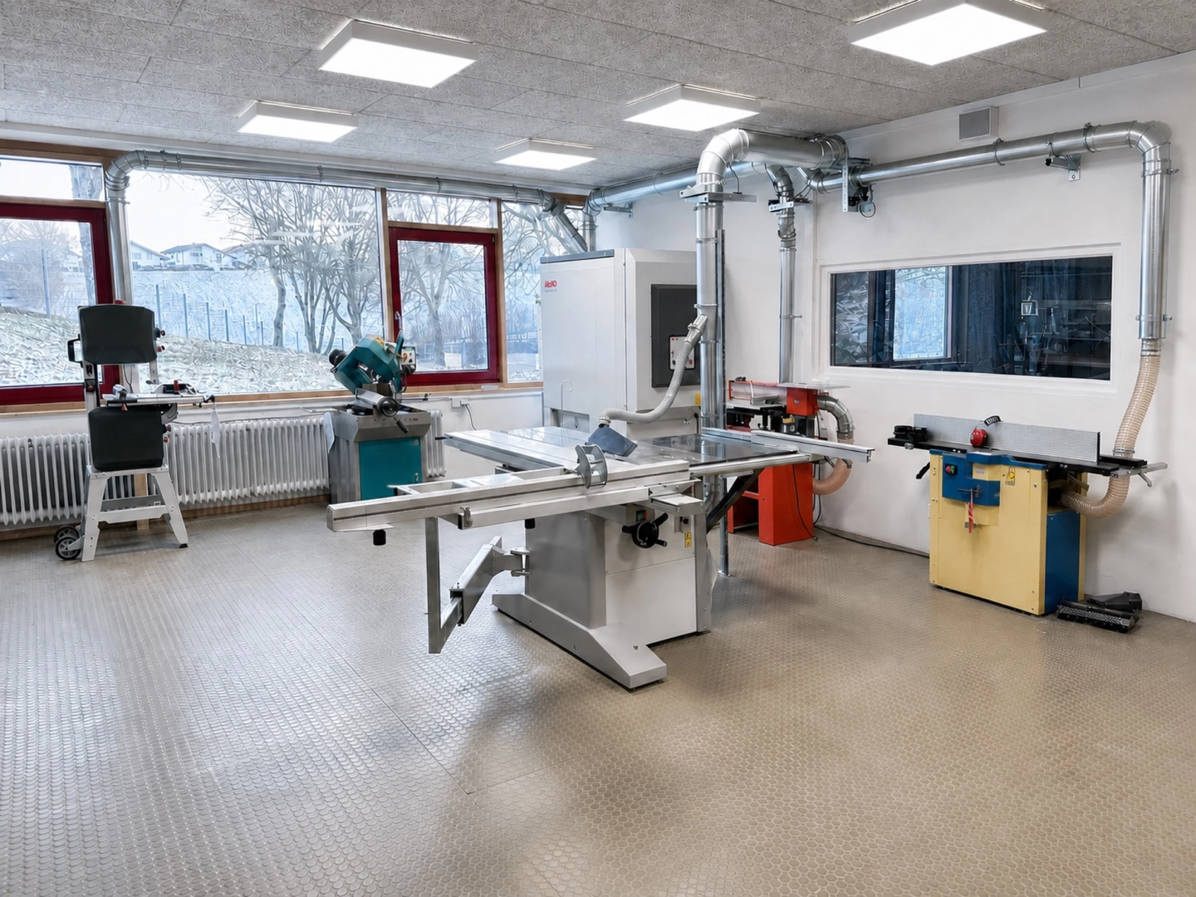 Absaugtechnik in verschiedenen Werkstattlösungen – Bild 2