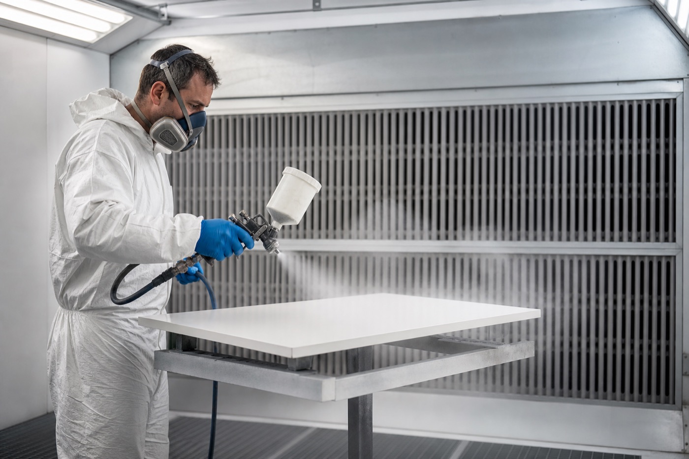 Lackierereien: Anwendung mit passender Absaugtechnik